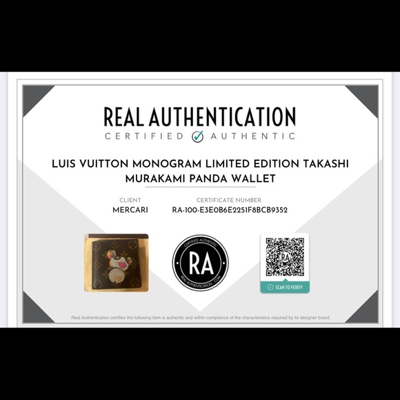 ๐๐ค๐๐คLuis Vuitton monogram panda Porte billet cartes credit monnaie wallet - Picture 14 of 14